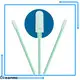 safe material clean room cotton swabs polypropylene handle factory for optical sensors 1