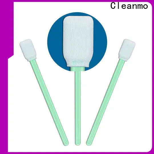 compatible cleanroom polyester swabs double-layer knitted polyester wholesale for microscopes 1