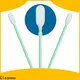 ESD-safe optic cleaning swabs excellent chemical resistance factory price for Micro-mechanical cleaning 1