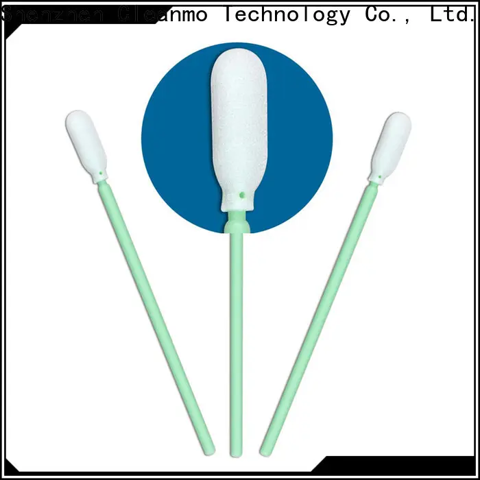 ODM best cleaning swabs foam ESD-safe Polypropylene handle manufacturer for excess materials cleaning 1
