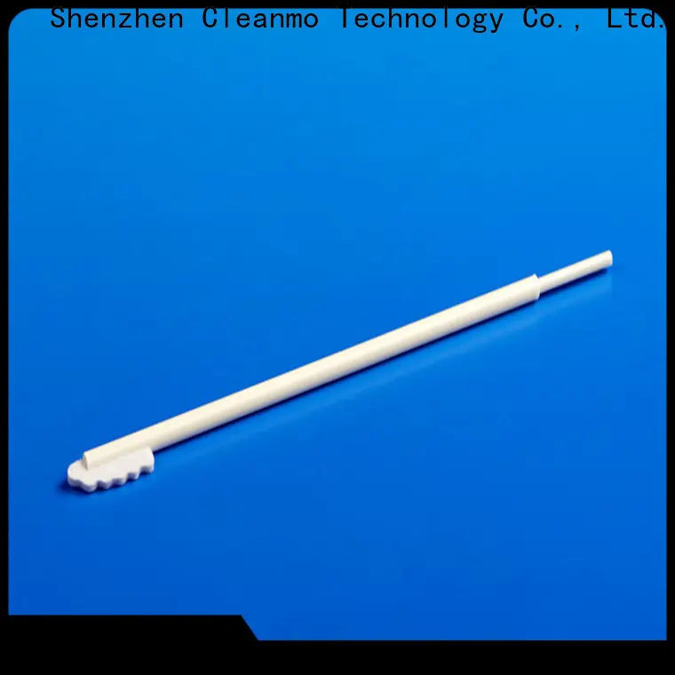 Cleanmo frosted tail of swab handle flocked swab wholesale for rapid antigen testing 1