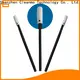 Cleanmo green handle big cotton swabs factory price for excess materials cleaning 1