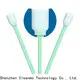 Cleanmo ESD-safe Polypropylene handle plastic cotton swabs factory price for Micro-mechanical cleaning 1