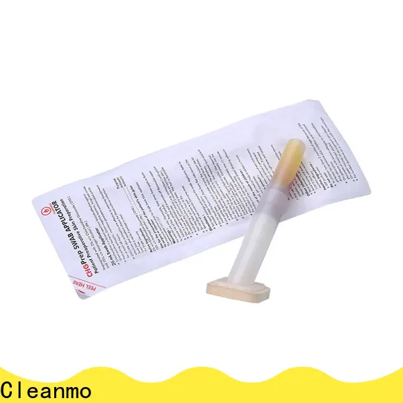 Cleanmo medical grade 100PPI open-cell polyurethane foam CHG applicators manufacturer for biopsies 1