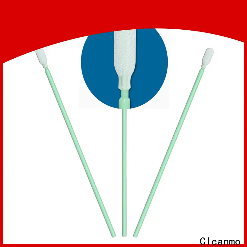 high quality dacron swab polypropylene handle manufacturer for optical sensors 1