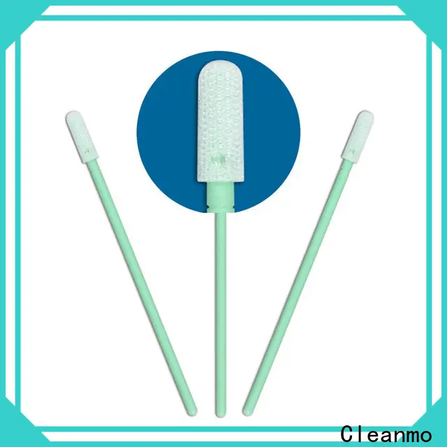 Cleanmo double-layer knitted polyester polyester tube swabs factory for printers 1