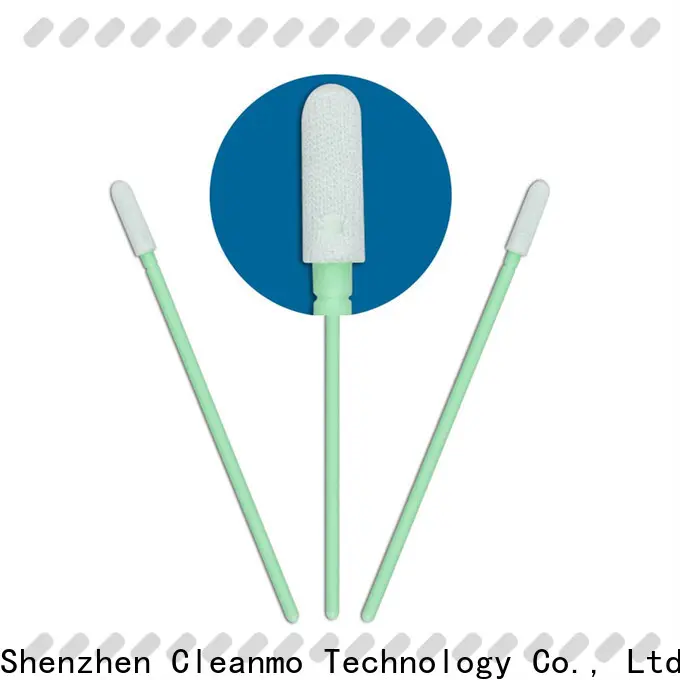 Cleanmo ESD-safe optical cotton swab factory price for Micro-mechanical cleaning 1