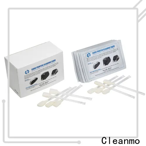 OEM high quality zebra printer cleaning non woven manufacturer for ID card printers 1