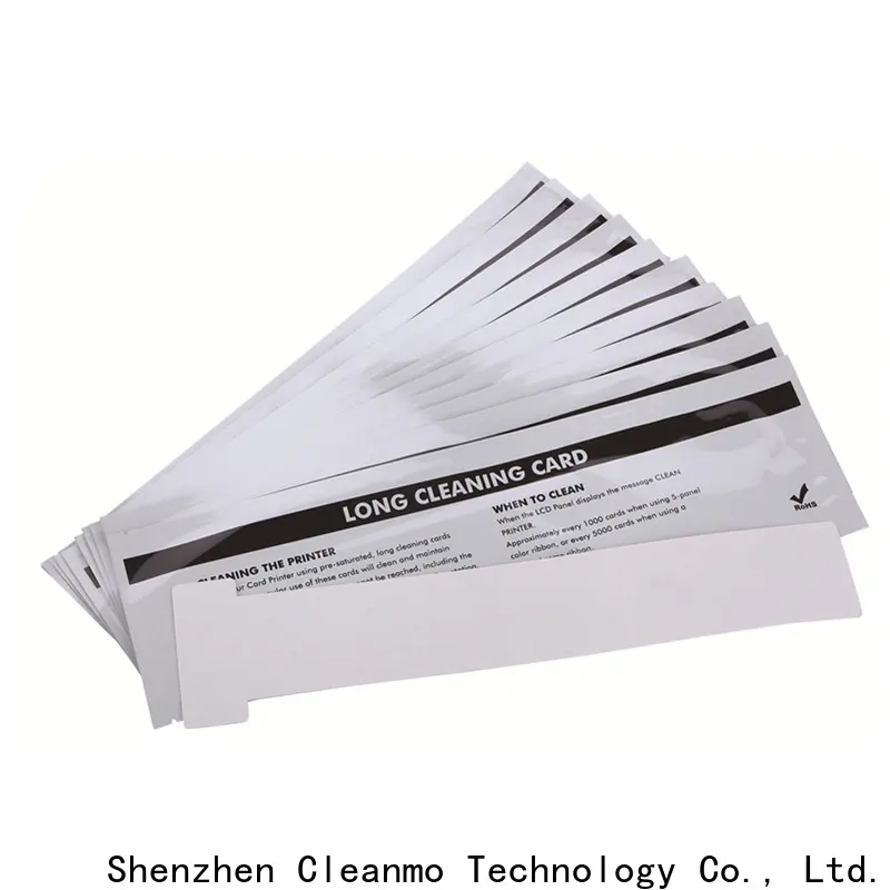 cost-effective clean printer head Electronic-grade IPA Snap Swab supplier for Evolis printer 1