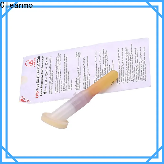 Cleanmo ODM cotton tipped applicators supplier for dialysis procedures 1
