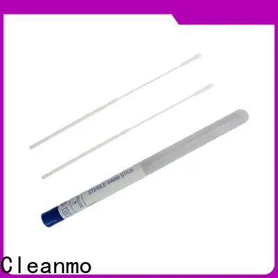 Custom high quality bacteria swabs frosted tail of swab handle manufacturer for molecular-based assays 1