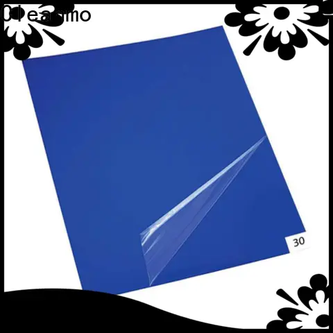 Cleanmo Bulk buy custom blue sticky mat for clean room wholesale for cleanroom entrances 1
