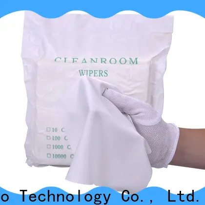 Cleanmo 70% Polyester microfiber wipe factory for medical device products1 1