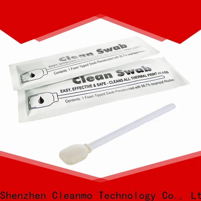 OEM IPA pre-saturated cleaning swabs Aluminum Foil manufacturer for ATM/POS Terminals 1