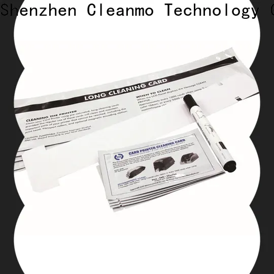 Cleanmo Electronic-grade IPA CR80 Cleaning Cards supplier for J430i Printers 1