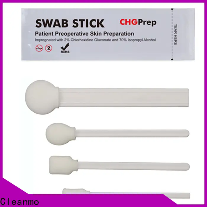 Cleanmo latex-free alcohol pad manufacturer for Surgical site cleansing after suturing 1