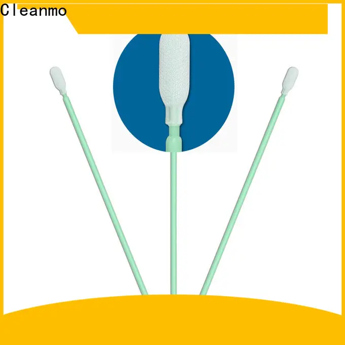 Cleanmo polypropylene handle dacron tipped swab manufacturer for microscopes 1