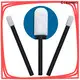 Cleanmo green handle solvent cleaning swabs factory price for excess materials cleaning 1