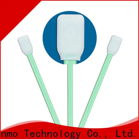 Cleanmo safe material polyester tube swabs supplier for general purpose cleaning 1