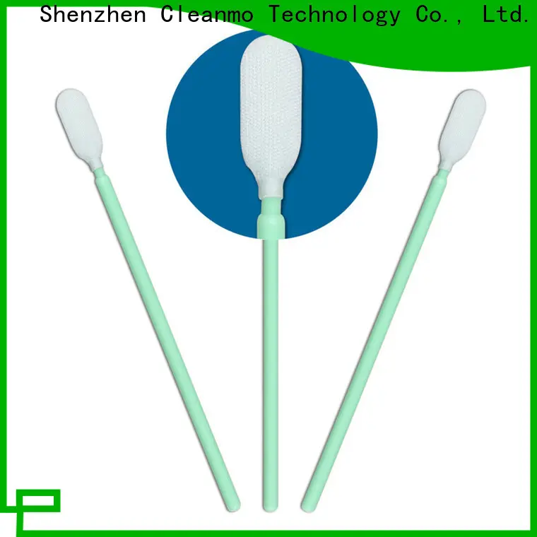 Cleanmo Polypropylene handle sensor swab full frame factory price for Micro-mechanical cleaning 1