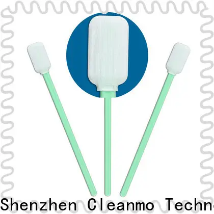Cleanmo cost-effective Disposable Microfiber Swabs factory price for general purpose cleaning 1