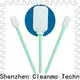 Cleanmo cost-effective Disposable Microfiber Swabs factory price for general purpose cleaning 1