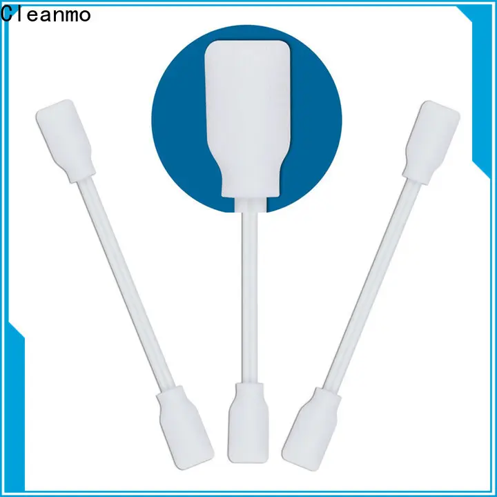 Cleanmo precision tip head 6 inch sterile cotton swabs factory price for Micro-mechanical cleaning 1