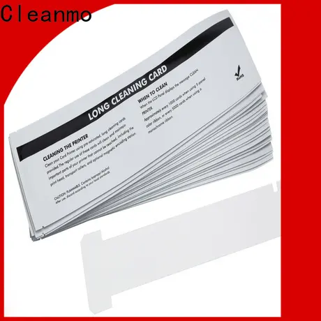 Cleanmo blending spunlace zebra cleaning card manufacturer for cleaning dirt 1