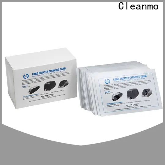 Cleanmo Aluminum foil packing zebra cleaners factory for Zebra P120i printer 1