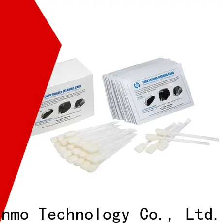 Cleanmo Bulk buy custom zebra printhead cleaning wholesale for ID card printers 1