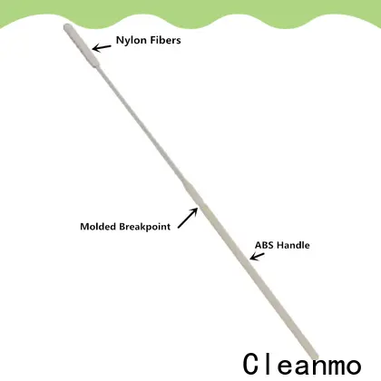 Cleanmo Nylon Fiber head flocked swab factory for cytology testing 1