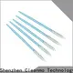 Cleanmo green handle alcohol swabsticks factory price for Micro-mechanical cleaning 1