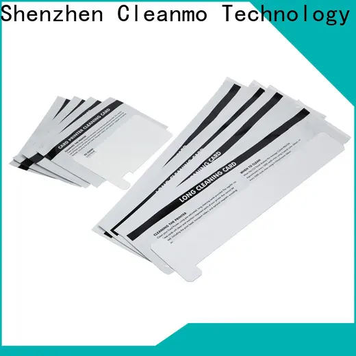 Cleanmo Aluminum foil packing zebra printer cleaning cards wholesale for ID card printers 1
