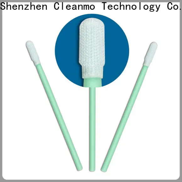 good quality polyester cleanroom swabs double-layer knitted polyester wholesale for microscopes 1