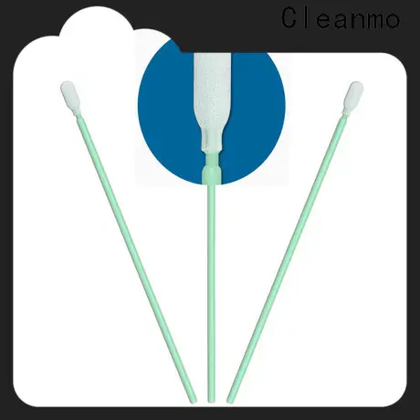 Cleanmo good quality Cleanroom polyester swab manufacturer for printers 1