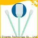 Cleanmo flexible paddle cleanroom polyester swabs supplier for general purpose cleaning 1