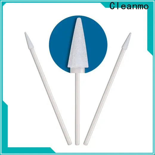 Cleanmo small ropund head medical cotton swab stick supplier for general purpose cleaning 1