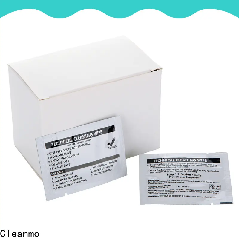 Cleanmo quick evolis cleaning kits supplier for Cleaning Printhead1 1