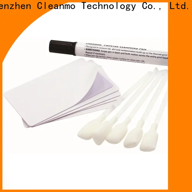 Cleanmo T shape thermal printer cleaning card supplier for ID card printers 1