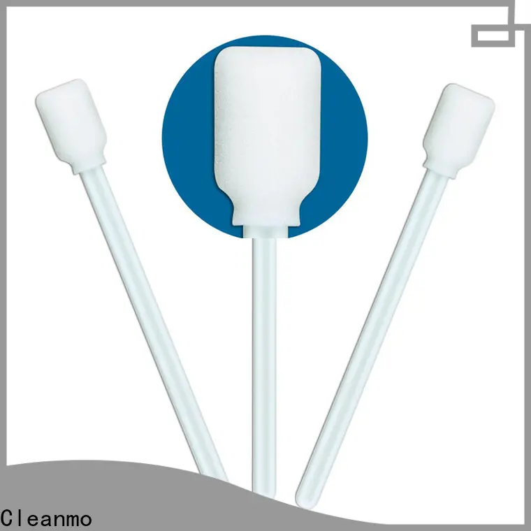 Cleanmo green handle alcohol swab supplier for Micro-mechanical cleaning 1