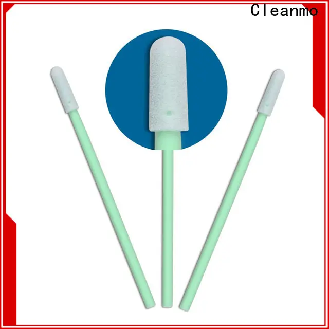 Cleanmo ESD-safe Polypropylene handle oral swabs factory price for excess materials cleaning 1