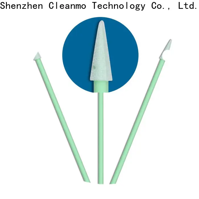 Cleanmo small ropund head ear wax on cotton bud factory price for excess materials cleaning 1