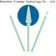 Cleanmo small ropund head ear wax on cotton bud factory price for excess materials cleaning 1