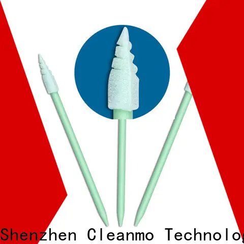 Cleanmo ESD-safe Polypropylene handle ear cleaning swab supplier for excess materials cleaning 1