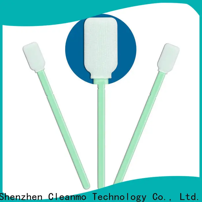 Cleanmo excellent chemical resistance polyester swab factory for printers1 1