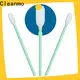 affordable microfiber swabs Polypropylene handle factory price for Micro-mechanical cleaning 1