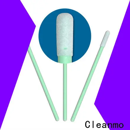Cleanmo Bulk purchase high quality cotton swabs long factory price for excess materials cleaning 1