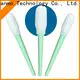 Cleanmo green handle swab cotton manufacturer for Micro-mechanical cleaning 1