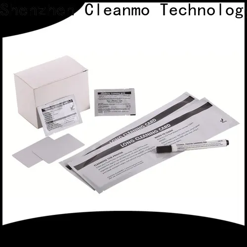 Cleanmo high quality Evolis Cleaning cards wholesale for Evolis printer2 1