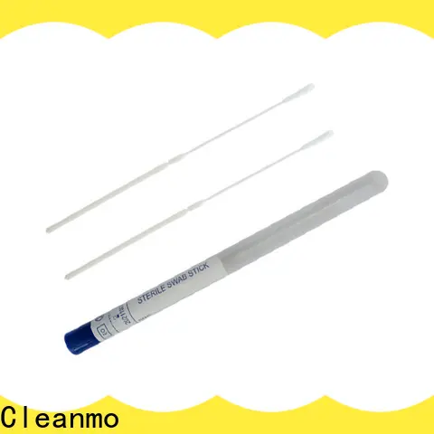 Cleanmo flocked swab molded break point manufacturer for rapid antigen testing 1